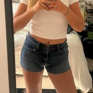 Levis 515 blue denim shorts